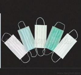 批发供应医药用平面无纺布耳带式防尘口罩价格 厂家 图片