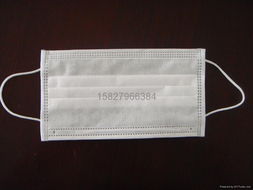 耳挂式无纺布口罩 日常防护的便捷之选